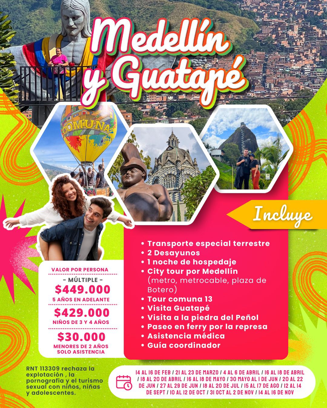 Medellín, Pasanoche