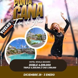 Punta Cana ¡Fin De Año!
