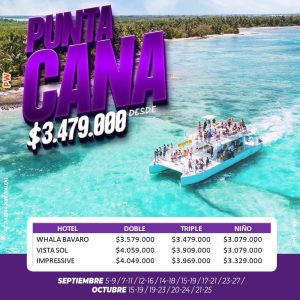 Punta Cana ¡Super Promo!