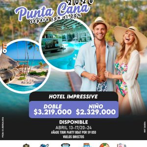 Punta Cana Promoción En Abril