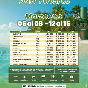 San Andrés Marzo 05-08 / 12-15