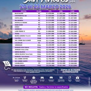 San Andrés Marzo 20-23