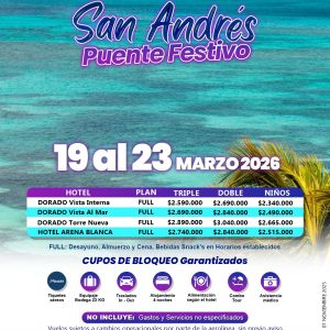 San Andrés Marzo 19-23