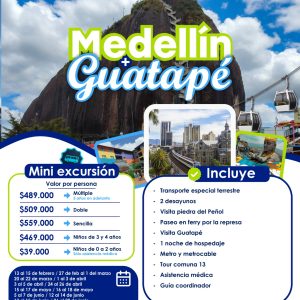 Medellín + Guatapé
