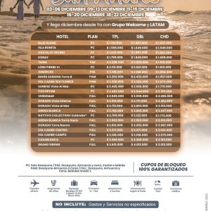San Andrés Promo Diciembre
